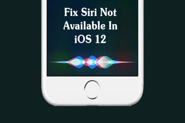 Cách Khắc Phục Lỗi “Siri Not Available” Trên iOS 12